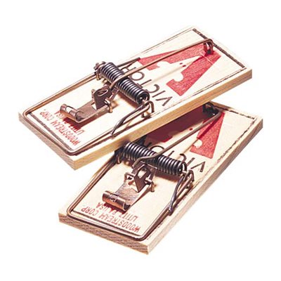 VICTOR WOODEN MOUSE TRAPS 2 / P