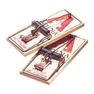 VICTOR WOODEN MOUSE TRAPS 2 / P