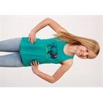 JERSEY RACER FILLE ROPER TURQUOISE