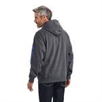 HOODIEHOMME ARIAT LOGO CHARCOAL