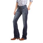JEANS FEMME ARIAT ENTWINED MARINE MD RISE