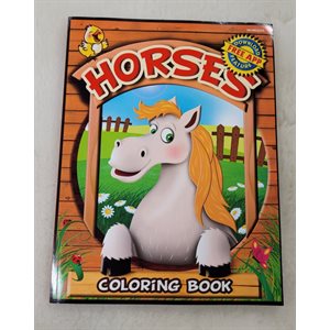 COLORING BOOK HORSE