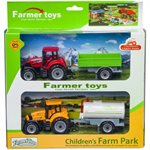 TRACTOR WITH IMPLEMENTS - 2 PACK